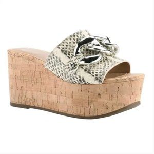 Marc Fisher Vaneda Platform Slide Sandal